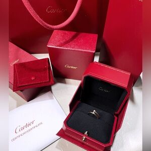 Cartier NWT Juste Un Clou Ring Nail Ring Gold Size 3.75